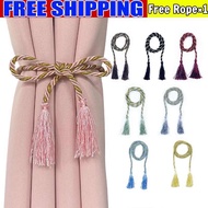 【Curtain straps】Semi Blackout curtain for window 6ft 7ft 8ft Free Curtain buckle curtain rope