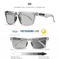 KDEAM Brand Original Design High-Quality Men Square Polarized Sunglasses Male Driving Photochromic Sun Glasses Cool Women Shades