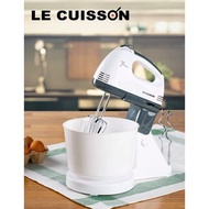 เครื่องปั่นผสมอาหาร เครื่องปั่นแป้งทำขนม เครื่องตีไข่ทำขนม LE CUISSON เครื่องผสมอาหารพร้อมฐานรอง เครื่องผสมแป้ง เครื่องทำขนม เครื่องตีไข่ เครื่องตีวิปครีม Hand Mixer 150W