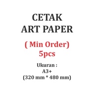PRINT ART PAPER CARTON COUPON FLYER BROCHURE A3+ POSTER