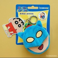 台灣代購✈️蠟筆小新-動感超人迷你背包 icash2.0 交通卡　捷運卡　台北捷運悠遊卡