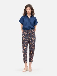 Cirebon Silk Crepe Pull On Pants