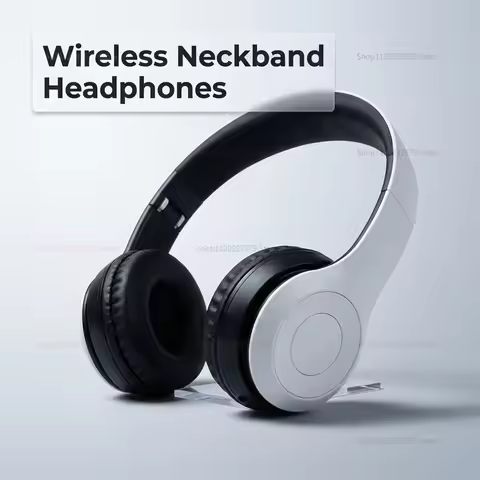 Wireless Bluetooth Headset P47 Foldable Sports Headset, Suitable for Office Gym Running Exercise