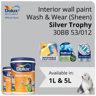 Dulux Interior Wall Paint - Silver Trophy (30BB 53/012)  - 1L / 5L