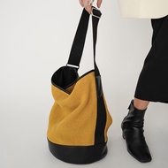 2021 Quality Ladies Bucket linen Crossbody Bags Womens Simple Designer Luxury Branded Shoulder