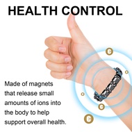 MIC_ Health-enhancing Bracelet Medical Health Wristband Far Infrared Magnetic Health Bracelet for Blood Sugar Regulation and Dizziness Relief Ideal for Elderly Health Control