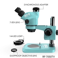 RF4 RF7050TV Operating Stereo Trinocular Microscope Mobile Phone Maintenance Training Course Maintai
