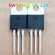 5Pcs SW50N06 TO-220 50N06 TO220 50A/60V MOSFET N-channel New
