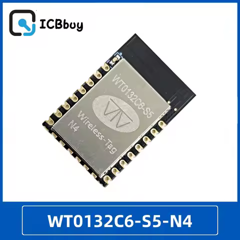 ESP32-C6 WT0132C6-S5 WIFI6 Module Embedded Wireless Network ESP32 And ESP32-C6 Compatible with ESP12