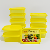 TOPLES PLASTIK SET [550 ML] CALISTA FURANO  SET 6 WADAH PENYIMPANAN MAKANAN FOOD CONTAINER SET FOOD 