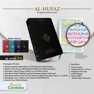 Al-hufaz A6 Zipper Translation Tajwid Color Al-Quran Easy Memorizing