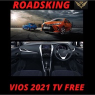 TOYOTA VIOS YARIS 2015-2022 FUJITSU TEN CLARION TV FREE BRAKE BYPASS CABLE SOCKET VIDEO IN MONITOR