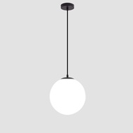 Seville Acrylic Led Pendant Lights White Globe Hanging Lamps Bar Restaurant Deco Luminaire Bedroom L