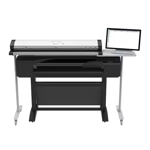 Large format scanner 48-inch format supports offline users