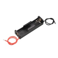 uxcell 電池ボックス 電池ホルダー 電池ケース シングルサイド 1 x 1.5V AAバッテリー 単３電池対応 ブラック