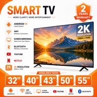 “DTAC Smart TV 22/32/40/43 Inch | HDMI USB DVB-T2 TV Usb Hdmi Netflix Youtube  | Support Astro & PS5