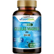 Celulas Madres AFA Stem Natural Cell 120 Capsules 1000 mg Blue Green Algae Non GMO Gluten Free Aphan
