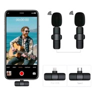 K8 K9 wireless clip-on microphone wireless bluetooth microphone vlog microphone Good Quality