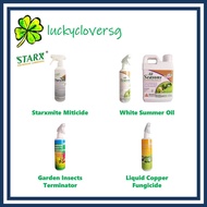 STARX Starxmite Miticide / All Seasons White Summer Oil / Garden Insects Terminator / Liquid Copper 