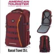 Backpack AMERICAN TOURISTER Magna Red DISC 50%