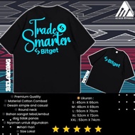 KATUN Crypto T-Shirt "Bitget Trader Smarter" - BitgetExchange/Cryptocurrency 30s Cotton Bitget Shirt