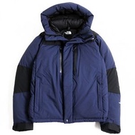 成色極佳：The North Face Baltro Light Jacket (ND91840)，帶有 GORE WINDSTOPER 標誌刺繡，海軍藍和黑色，L 碼，正品，含收納袋。