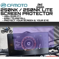 SCREEN PROTECTO CFMOTO 250NK 250NK LITE 250 NK LITE PROTECTOR METER DASH BOARD TINTED ACCESSORIES AC