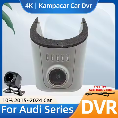 Kampacar AD08-4K 2160P Wifi DashCam Camera Video Recorder For Audi A3 8v A7 C8 A8 A6 A5 A4 B9 Q7 Q8 