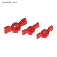 [Prosperityus] 2Pcs Aluminum Handle Valve Handle Valve Handle Wrench Red Handle Accessories [SG]
