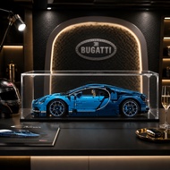 Acrylic Display Case Dustproof Showcase for LEGO 42083 Bugatti Chiron Supercar