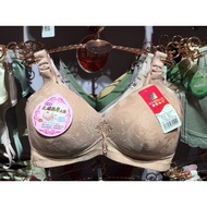 2 Pieces Free Shipping Biying Youlan 8817 Wireless Bra Middle-aged Elderly Ladies Simple Adjustable 