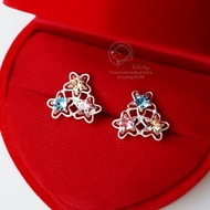 S925 Sterling silver stud earrings ET12
