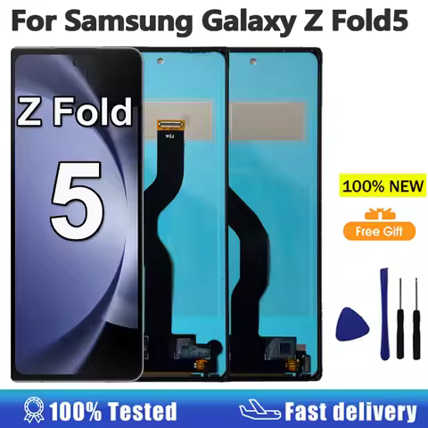 Screen 100% Tested For Samsung Galaxy Z Fold5 LCD Display Touch Screen Digitizer Assembly For Samsun