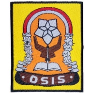 BADGE | BET | BAD SD SMP SMA OSIS WOVEN | EMBLEM LOGO SEKOLAH HALUS CEWE COWOK