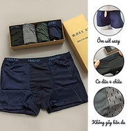 Quần sịp đùi nam, quần lót boxer xuất Nhật thông hơi thoáng khí hàng đẹp