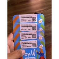 Nomor Cantik ByU Seri Tahun Super 5G Kartu