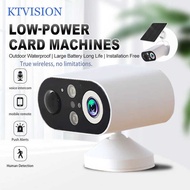 KTVISION Camera 4G SIM CCTV, outdoor surveillance camera, 5MP high-quality TV image, CCTV night visi