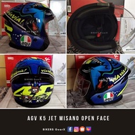 A-G-V K5 Jet Misano Open Face Helmet