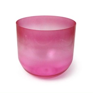 Brand new  AMAZING SOUND RUBY Rose Crystal Singing Quartz Product 432hz Chakra Sound Bowl  for Sound