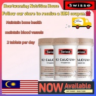 【EPX-2027】Swisse K2 Calcium with Vitamin D3 – 90 Tablets for Osteoporosis & Bone Health