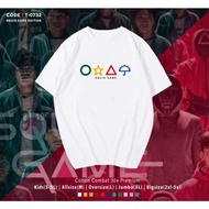 Baju T-Shirt SQUID GAME Edisi Kean 001