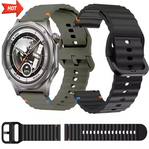 18/20/22mm Silicone Strap for OPPO Watch X3/S/X3 Mini Comfortable Bracelet Band Oneplus Watch 4/Lite