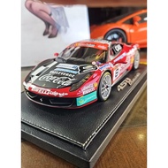 1/18BBR Ferrari 458Challenge, Resin Car Model, with Packaging Front Water Sticker Damaged