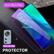 Xiaomi 12 Lite Tempered Glass for Xiaomi Mi 12 11 Lite 5G NE 11T 10T Pro POCO X4 F4 F3 X3 GT M3 X3 NFC Pro 2 in 1 Anti Blue Light Ray Screen Protector Protective Glass Film