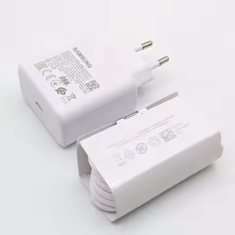 Samsung Z Flip Fold 6 5 4 3 2 Charger 45W Super Fast Charge Adapter for Galaxy S25 S24 S20 S21 S22 S