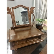 Classic Solid Wood Table Top Vanity / Dresser