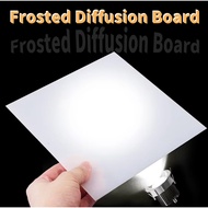 Frosted Diffusion Board Milk White Acrylic Sheet Frosted Cast Plexiglass Plastic Diffusion Board For