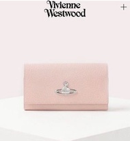 Vivienne Westwood 日本限定 櫻花粉色長夾