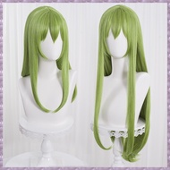 Fate/Grand Order Enkidu Wig Cosplay Code Geass C.C. Green Long Synthetic Hair Heat Resistant Adult H