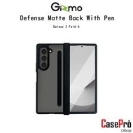 Gizmo Defense Matte Back With Pen Shockproof Case With Premium Holder For Galaxy Z Fold 6
